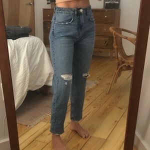 Zara mom fit jeans